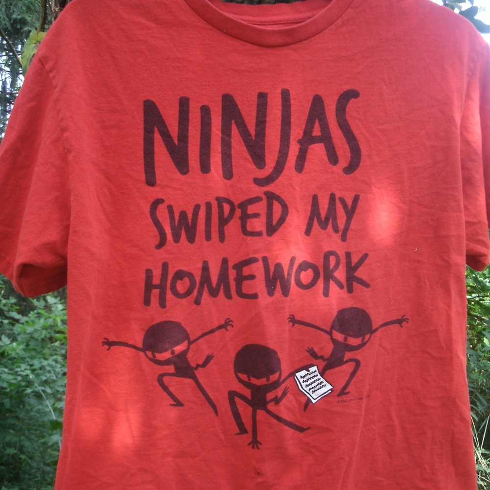 Ninja Humorous T-Shirt - Picture 2 of 8